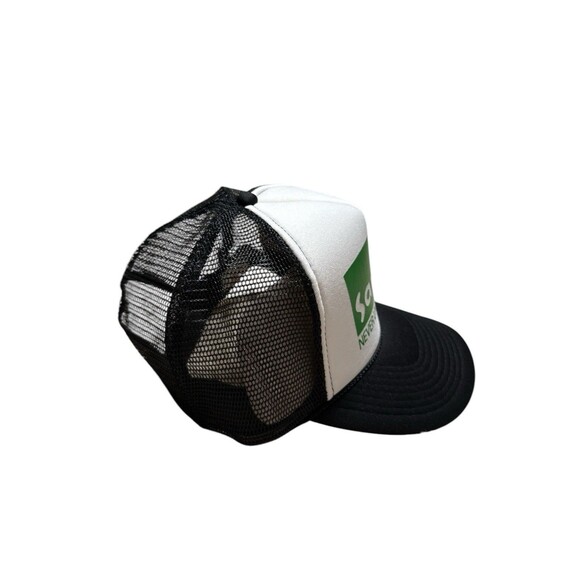 Sanuk Classic Trucker Snapback Hat Black Sanuk Original Logo Mesh Back Otto Cap - Picture 5 of 8